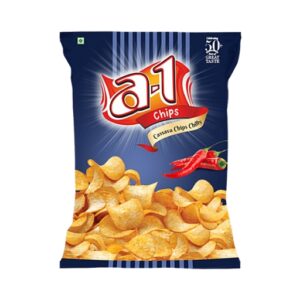A1 Tapioca Chips Chilli Pouch (160G-24)