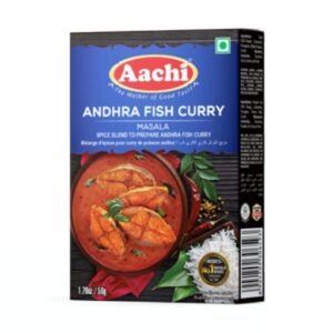 Aachi Andhra Fish Curry Masala 50 GM (12 x 50 GM)