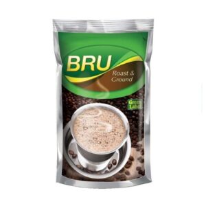 Bru Green Label Filter Coffee (200 GM Pouch) (12 x 200 GM)