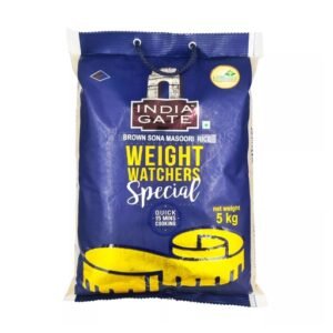 India Gate Brown Sonamassori Rice (5KG*4)