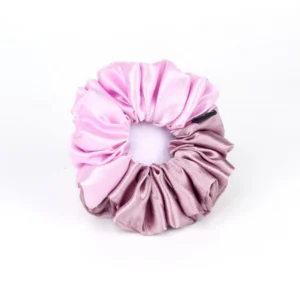 Pastel Double Color | Premium Satin Scrunchies | L