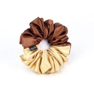 Pastel Double Color | Premium Satin Scrunchies | L