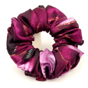 Premium Printed Satin Scrunchies | Medium