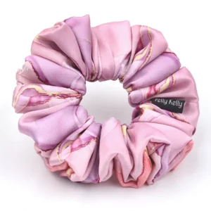 Premium Printed Satin Scrunchies | Medium