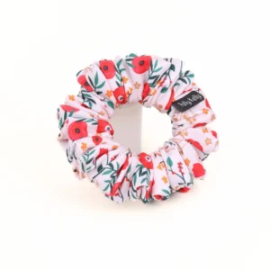 Premium Printed Satin Scrunchies | Medium