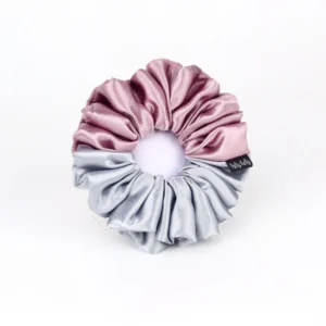 Pastel Double Color Premium Satin Scrunchies in Austria